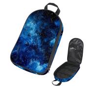 VAPOKF Borsa organizer da viaggio per utensili da campeggio, blu galassia cielo stellato, borsa per utensili da cucina, custodia per accessori da cucina, per barbecue all'aperto, solo borsa
