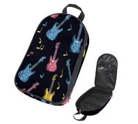 VAPOKF Borsa organizer da viaggio per utensili da campeggio, borsa colorata per strumenti per chitarra, set di utensili da cucina, custodia per accessori da cucina, per barbecue all'aperto, solo borsa