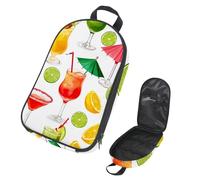 VAPOKF Borsa organizer da viaggio per utensili da campeggio, borsa estiva per succo di frutta e limone, per utensili da cucina, accessori da cucina, custodia per barbecue all'aperto, solo borsa