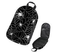 VAPOKF Borsa organizer da viaggio per utensili da campeggio, borsa portaoggetti con ragno su ragnatele per set di utensili da cucina, custodia per accessori da cucina, custodia per barbecue all'aperto