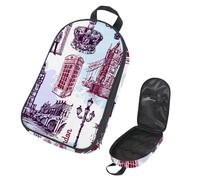 VAPOKF Borsa organizer da viaggio per utensili da campeggio, borsa portaoggetti London Big Ben Tower Bridge per utensili da cucina, accessori da cucina, custodia per barbecue all'aperto, solo borsa