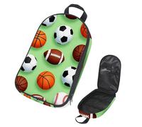 VAPOKF Borsa organizer da viaggio per utensili da campeggio, borsa portaoggetti per baseball, rugby, calcio, set di utensili da cucina, custodia per barbecue all'aperto, solo borsa