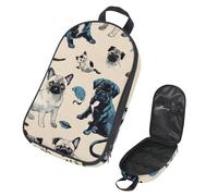 VAPOKF Borsa organizer da viaggio per utensili da campeggio, borsa portaoggetti per bulldog e gatti, per utensili da cucina, accessori da cucina, custodia per barbecue all'aperto, solo borsa