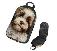 VAPOKF Borsa organizer da viaggio per utensili da campeggio, borsa portaoggetti per cani Shih Tzu, borsa per riporre utensili da cucina, accessori da cucina, per barbecue all'aperto, solo borsa