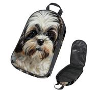 VAPOKF Borsa organizer da viaggio per utensili da campeggio, borsa portaoggetti per cani Shih Tzu, borsa portaoggetti per utensili da cucina, accessori da cucina, per barbecue all'aperto, solo borsa