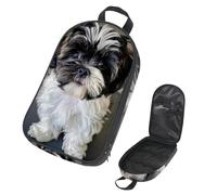 VAPOKF Borsa organizer da viaggio per utensili da campeggio, borsa portaoggetti per cuccioli di Shih Tzu per utensili da cucina, accessori da cucina, custodia per barbecue all'aperto, solo borsa