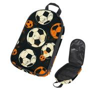 VAPOKF Borsa organizer da viaggio per utensili da campeggio, borsa portaoggetti per pittura a palloni da calcio, set di utensili da cucina, custodia per accessori da cucina, custodia per barbecue