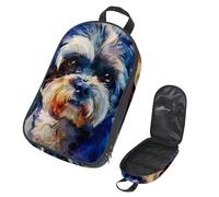 VAPOKF Borsa organizer da viaggio per utensili da campeggio, borsa portaoggetti per Shih Tzu per utensili da cucina, accessori da cucina, custodia per barbecue all'aperto, solo borsa
