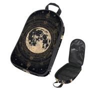 VAPOKF Borsa organizer da viaggio per utensili da campeggio, borsa portaoggetti vintage con zodiaco esterno, per utensili da cucina, accessori da cucina, custodia per barbecue all'aperto, solo borsa