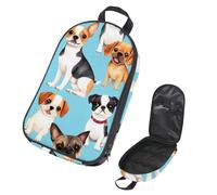 VAPOKF Borsa organizer da viaggio per utensili da campeggio, bulldog francesi, chihuahua, carlino, per utensili da cucina, accessori da cucina, custodia per barbecue all'aperto, solo borsa