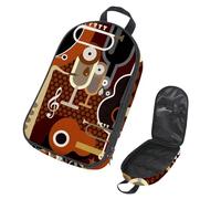 VAPOKF Borsa organizer da viaggio per utensili da campeggio, collage con strumenti musicali, per utensili da cucina, accessori da cucina, custodia per barbecue all'aperto, solo borsa