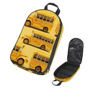 VAPOKF Borsa organizer da viaggio per utensili da campeggio, colore giallo, per auto e autobus, per utensili da cucina, accessori da cucina, per barbecue all'aperto, solo borsa
