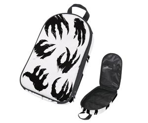 VAPOKF Borsa organizer da viaggio per utensili da campeggio, con artigli di tigre, per utensili da cucina, accessori da cucina, custodia per barbecue all'aperto, solo borsa