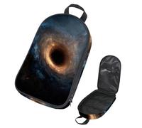 VAPOKF Borsa organizer da viaggio per utensili da campeggio, con foro circolare su spazio per set di utensili da cucina, accessori da cucina, custodia per barbecue all'aperto, solo borsa