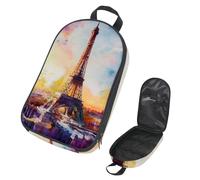 VAPOKF Borsa organizer da viaggio per utensili da campeggio, con torre Eiffel, per utensili da cucina, accessori da cucina, per barbecue all'aperto, solo borsa