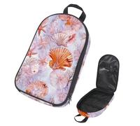 VAPOKF Borsa organizer da viaggio per utensili da campeggio, conchiglie, stelle marine e coralli, per utensili da cucina, accessori da cucina, custodia per barbecue all'aperto, solo borsa