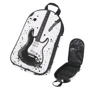 VAPOKF Borsa organizer da viaggio per utensili da campeggio, custodia per chitarra e macchie di inchiostro, per utensili da cucina, accessori da cucina, custodia per barbecue all'aperto, solo borsa