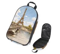 VAPOKF Borsa organizer da viaggio per utensili da campeggio, disegno a mano, torre di Parigi, paesaggio urbano, borsa per utensili da cucina, accessori da cucina, custodia per barbecue all'aperto