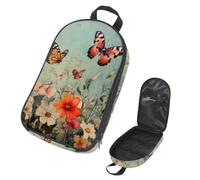 VAPOKF Borsa organizer da viaggio per utensili da campeggio, farfalle che volano sul cosmo, borsa portaoggetti per utensili da cucina, accessori da cucina, custodia per barbecue all'aperto, solo borsa