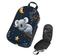 VAPOKF Borsa organizer da viaggio per utensili da campeggio, Koala che dorme sul ramo borsa portaoggetti per utensili da cucina, accessori da cucina, custodia per barbecue all'aperto, solo borsa