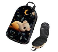 VAPOKF Borsa organizer da viaggio per utensili da campeggio, Koala che dorme sul ramo borsa portaoggetti per utensili da cucina, accessori da cucina, custodia per barbecue all'aperto, solo borsa