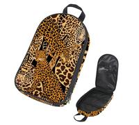 VAPOKF Borsa organizer da viaggio per utensili da campeggio, leopardi e giaguari, borsa portaoggetti per utensili da cucina, accessori da cucina, custodia per barbecue all'aperto, solo borsa