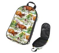 VAPOKF Borsa organizer da viaggio per utensili da campeggio, mucche da latte e vitelli in The Farm, borsa portaoggetti per utensili da cucina, accessori da cucina, custodia per barbecue all'aperto