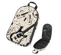 VAPOKF Borsa organizer da viaggio per utensili da campeggio, note musicali e chitarre, per utensili da cucina, accessori da cucina, custodia per barbecue all'aperto, solo borsa