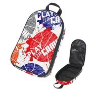 VAPOKF Borsa organizer da viaggio per utensili da campeggio, palline con macchie di vernice, per set di utensili da cucina, accessori da cucina, custodia per barbecue all'aperto, solo borsa