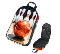 VAPOKF Borsa organizer da viaggio per utensili da campeggio, per birilli da bowling ad acquerello e borsa portaoggetti per utensili da cucina, accessori da cucina, custodia per barbecue all'aperto