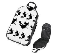 VAPOKF Borsa organizer da viaggio per utensili da campeggio, per Halloween, streghe e scope, per utensili da cucina, accessori da cucina, per barbecue all'aperto, solo borsa