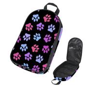 VAPOKF Borsa organizer da viaggio per utensili da campeggio, per impronte di cani e gatti, per utensili da cucina, accessori da cucina, per barbecue all'aperto, solo borsa