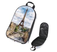 VAPOKF Borsa organizer da viaggio per utensili da campeggio, pittura ad acquerello, borsa portaoggetti per utensili da cucina, accessori da cucina, custodia per barbecue all'aperto, solo borsa