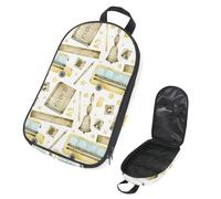 VAPOKF Borsa organizer da viaggio per utensili da campeggio, scuola bus, righello, libro di testo, matita e lettere, per utensili da cucina, accessori da cucina, custodia per barbecue all'aperto, solo