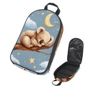 VAPOKF Borsa organizer da viaggio per utensili da campeggio, simpatico koala che dorme sul ramo borsa per utensili da cucina, accessori da cucina, custodia per barbecue all'aperto, solo borsa