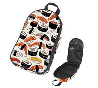 VAPOKF Borsa organizer da viaggio per utensili da campeggio, tipi di salmone e sushi, per utensili da cucina, accessori da cucina, custodia per barbecue all'aperto, solo borsa
