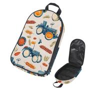 VAPOKF Borsa organizer da viaggio per utensili da campeggio, trattori, mazzo di grano, borsa per utensili da cucina, accessori da cucina, custodia per barbecue all'aperto, solo borsa