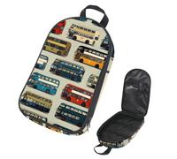 VAPOKF Borsa organizer per utensili da campeggio, colorata a due piani per autobus, per utensili da cucina, accessori da cucina, per barbecue all'aperto, solo borsa