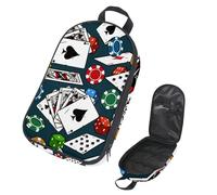 VAPOKF Borsa organizer per utensili da campeggio, patatine, dadi e carte da gioco, per utensili da cucina, accessori da cucina, custodia per barbecue all'aperto, solo borsa