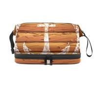 VAPOKF Borsa per cosmetici con motivo astratto e galassia spaziale naturale, per donne e ragazze, borsa da viaggio per trucchi pratica borsa organizer con scomparto per pennelli, Multicolore 9
