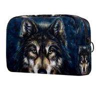 VAPOKF Borsa per cosmetici da donna, con moltiplicazione matematica, borsa da viaggio per articoli da toeletta grandi, pratica borsa organizer con cerniera, Multicolore 7, 18.5x7.5x13cm/7.3x3x5.1in