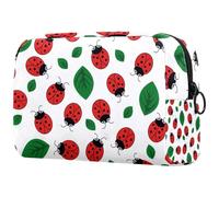VAPOKF Borsa per cosmetici da donna, con tartaruga marina in pericolo di estinzione, borsa da viaggio per articoli da toeletta grande, pratica borsa organizer con cerniera, Multicolore 10
