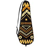 VAPOKF Borsa per racchette da badminton, racchette da badminton, borsa per racchette da tennis, borsa per 2 racchette, motivo tribale degli indiani d'America
