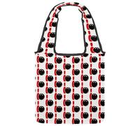VAPOKF Borsa tote in tela con motivo palla da bowling, borse a tracolla da donna, grande borsa da trasporto riutilizzabile, borsa a tracolla per scuola, lavoro, ufficio, viaggi, shopping, casual