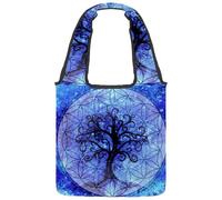 VAPOKF Borsa tote in tela con simbolo dell'albero della vita, borse a tracolla da donna, grande borsa da trasporto riutilizzabile, borsa a tracolla per scuola, lavoro, ufficio, viaggi, shopping
