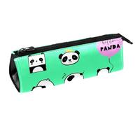 VAPOKF Carino Hello Panda, astuccio per cancelleria, matite, cosmetici, borsa compatta con cerniera, Multi, 5.5 ×6 ×20CM/2.2x2.4x7.9 in, Organizer per borse