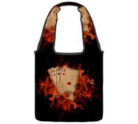 VAPOKF Carte da gioco in fiamme