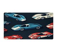 VAPOKF Cool Race Cars - Tappetino da cucina antiscivolo, lavabile, assorbente, per cucina, corridoio, lavanderia