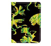 VAPOKF Custodia per passaporto brasiliano Carnevale da viaggio, in pelle, 11,5 x 16,5 cm, Multi, 11.5x16.5cm/4.5x6.5 in, Vintage