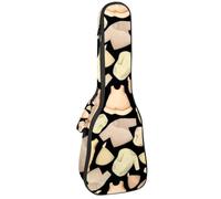 VAPOKF Custodia per ukulele, custodia per ukulele soprano tenore concerto 58 cm spessore 10 mm morbido imbottito cinghie regolabili Gig Bag, abbigliamento per bambini e abiti, Multi,